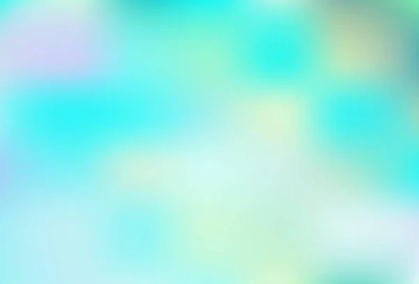 Hellgrüner Vektor Glänzender Abstrakter Hintergrund Glitzernde Abstrakte Illustration Mit Gradientendesign — Stockvektor