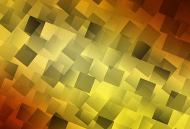 Eşkenar dörtgenli hafif turuncu vektör şablonu. Renkli dikdörtgenleri olan bir resim. İş ilanınız için akıllı tasarım.