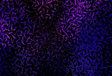 Düz çizgileri olan koyu pembe vektör arkaplan. Renkli çubuklarla, soyut çizimler. Reklam, kitapçıklar, broşürler için desen.