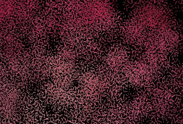 Donkerroze Rode Vectorachtergrond Met Gestreepte Strepen Glitter Abstracte Illustratie Met — Stockvector