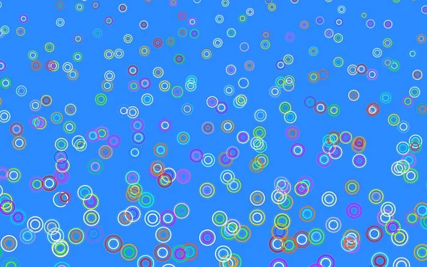 Fond Vectoriel Multicolore Clair Avec Des Taches Design Décoratif Flou — Image vectorielle
