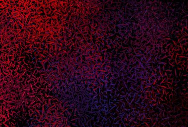 Koyu pembe, parlak çizgili kırmızı vektör arkaplan. Soyut şablon üzerinde çizgileri olan renkli, parlak bir illüstrasyon. Reklamınız, posteriniz, afişiniz için en iyi tasarım.