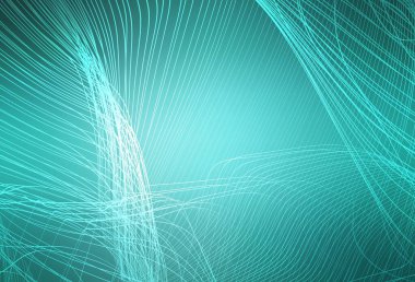 Açık yeşil vektör soyut parlak şablonu bulanıklaştırdı. Gradyan ile modern soyut çizim. Marka kitabınız için yeni biçim tasarımı.