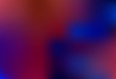 Koyu mavi, kırmızı vektör soyut bulanık arkaplan. Görüntü stili ve gradyanı olan yeni renkli çizimler. İşiniz için yepyeni bir tasarım..