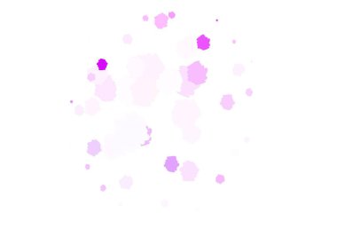 Açık Mor, Memphis şekilli pembe vektör arkaplan. Soyut gradyan şekilli basit renkli çizimler. Kartvizitiniz için modern tasarım.