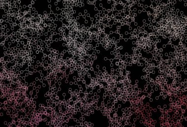 Yapay zeka kavramına sahip koyu pembe vektör dokusu. Yapay zeka bağlantılarıyla basit bir şekilde renkli tasarım. Teklif verilerinin tanıtımı için akıllı tasarım.