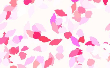 Soyut formlarla açık mor vektör dokusu. Soyut gradyan şekilli basit renkli çizimler. Web siteniz için basit tasarım.