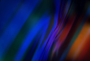 Koyu mavi, kırmızı vektör bulanık şablon. Parlak renkli bir illüstrasyon. İşiniz için yeni tasarım.