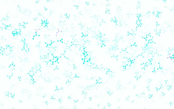 Світло Блакитний Зелений Векторний Шаблон Штучною Структурою Інтелекту Блискучі Барвисті — стоковий вектор
