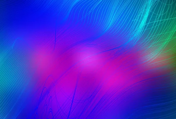 深粉色 蓝色矢量光滑的抽象布局 用渐变设计的闪光抽象图解 全新的设计为您的业务 — 图库矢量图片