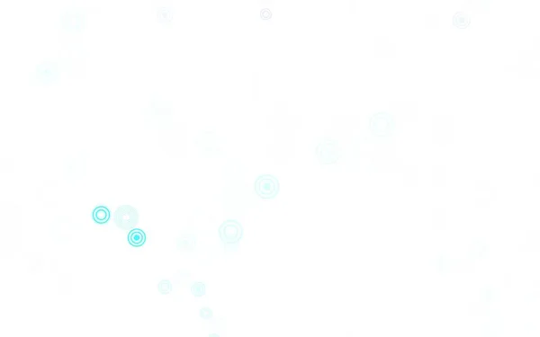 Светло Розовый Голубой Векторный Рисунок Сферами Размытые Пузыри Абстрактном Фоне — стоковый вектор