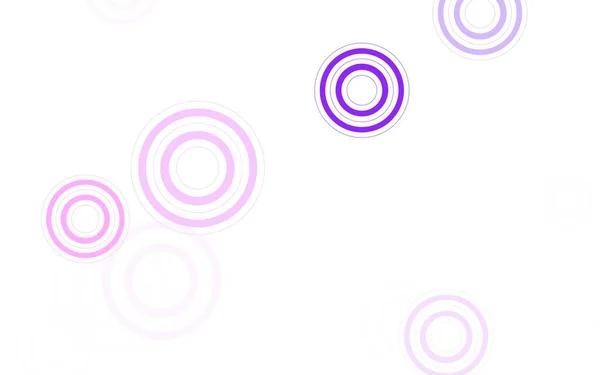 带气泡的浅紫色矢量背景 带彩色渐变的抽象背景上模糊的气泡 为您的商业广告设计 — 图库矢量图片