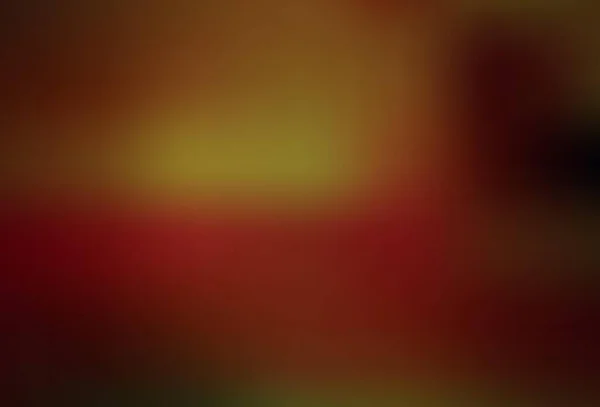 Темно Зелений Жовтий Вектор Розмитий Кольоровий Візерунок Колоритна Ілюстрація Абстрактному — стоковий вектор