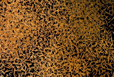 Keskin çizgileri olan koyu turuncu vektör deseni. Renkli çubuklarla, soyut çizimler. Meşgul web siteleriniz için şablon.