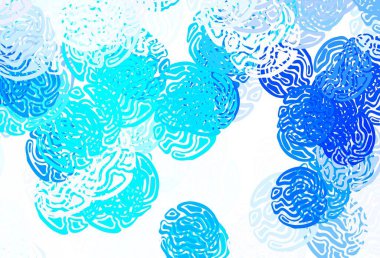 Soyut biçimlerde hafif BLUE vektör dokusu. Soyut tarzda rengarenk gradyan şekilleri olan bir resim. Duvar kağıtları için zarif tasarım.