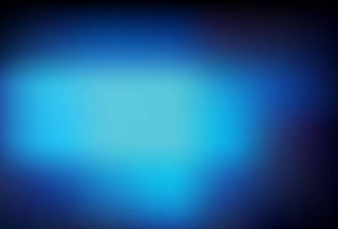 Koyu mavi vektör şablonu bulanıklaştırdı. Renkli soyut çizimler ve gradyan. Marka kitabı için zarif bir arkaplan.