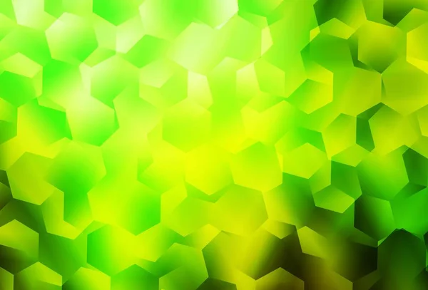 Light Green Κίτρινη Διανυσματική Αφηρημένη Διάταξη Πολυγώνου Πολύχρωμη Αφηρημένη Απεικόνιση — Διανυσματικό Αρχείο