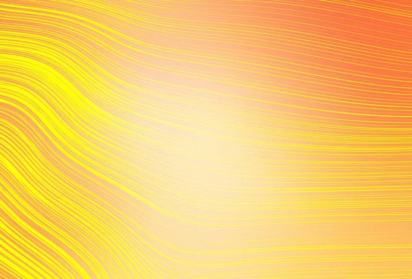 Светло Оранжевый Вектор Цветного Размытия Блестящая Абстрактная Иллюстрация Градиентным Дизайном — стоковый вектор