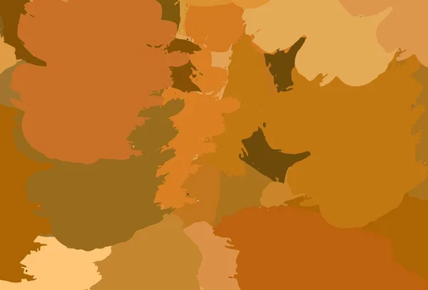 Світло Оранжевий Векторний Візерунок Випадковими Формами Сучасна Абстрактна Ілюстрація Різнокольоровими — стоковий вектор