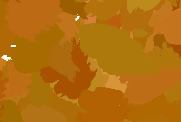 Modèle Vectoriel Orange Clair Avec Des Formes Chaotiques Design Décoratif — Image vectorielle