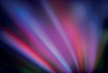 Koyu mor vektör parlak deseni bulanıklaştırdı. Görüntü stili ve gradyanı olan yeni renkli çizimler. Tasarımının yeni yolu.