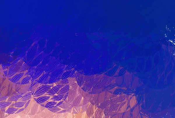 Texture Vectorielle Bleu Clair Jaune Avec Des Formes Abstraites Design — Image vectorielle