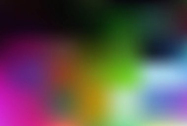 Koyu Çokrenkli vektör parlak şablonu bulanıklaştırdı. Gradyan tasarımlı, soyut, ışıltılı çizimler. Marka kitabı için zarif bir arkaplan.