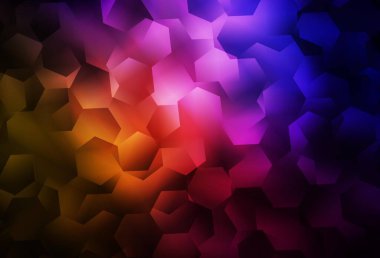 Koyu pembe, kırmızı vektör soyut mozaik arka plan. Origami stilinde gradyan ile yaratıcı geometrik illüstrasyon. Web siteniz için çokgen tasarım.