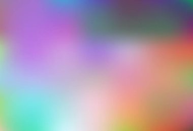 Açık yeşil, kırmızı vektör soyut bulanık arkaplan. Soyut ve gradyan renkte renkli çizimler. Marka kitabınız için yeni biçim tasarımı.