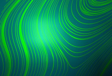 Açık yeşil vektör bulanık desen. Soyut renkli gradyan çizimi. Çalışmalarınız için akıllı tasarım.