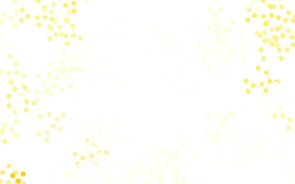 Textura Vetorial Amarela Clara Com Conceito Inteligência Artificial Ilustração Abstrata — Vetor de Stock