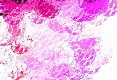 Kaotik şekilli açık mor vektör şablonu. Soyut tarzda rengarenk gradyan şekilleri olan bir resim. Kartvizitiniz için modern tasarım.