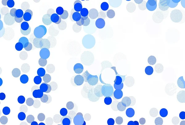 Blue 배경에 방식으로 이그려진 아름다운 색깔의 포스터 디자인 사이트의 현수막 — 스톡 벡터