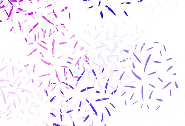 Lichtpaarse Vectorachtergrond Met Stright Strepen Glitter Abstracte Illustratie Met Kleurrijke — Stockvector
