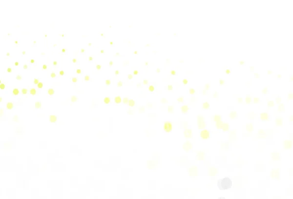 Világoszöld Sárga Vektor Textúra Korongokkal Modern Absztrakt Illusztráció Színes Vízcseppekkel — Stock Vector