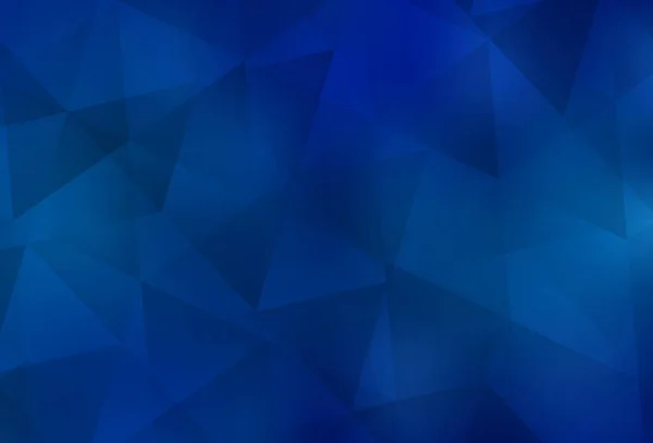 Світло Blue Векторний Багатокутник Абстрактне Компонування Зразок Полігональними Фігурами Нова — стоковий вектор