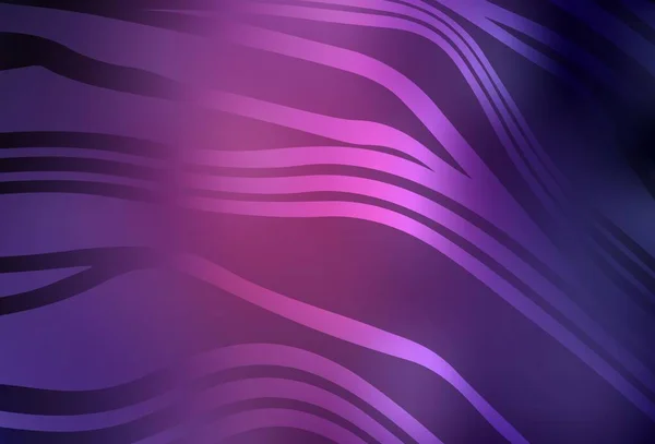 Modèle Vectoriel Violet Foncé Rose Avec Lignes Illustration Abstraite Colorée — Image vectorielle