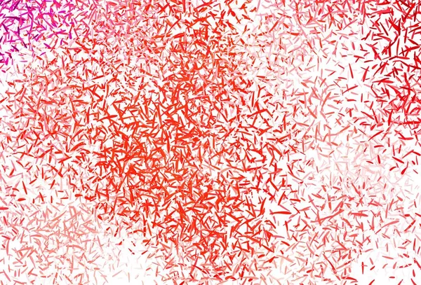 Textura Vectorial Rojo Claro Con Líneas Colores Ilustración Abstracta Brillante — Vector de stock