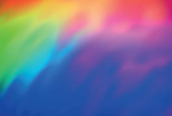 Oscuro Vector Multicolor Difuminado Patrón Color Ilustración Colorida Abstracta Con — Archivo Imágenes Vectoriales