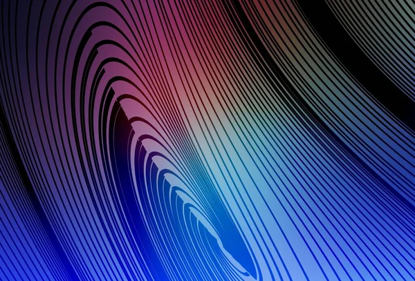 Темно Рожевий Синій Векторний Фон Яскравими Лініями Барвисті Ілюстрації Абстрактному — стоковий вектор
