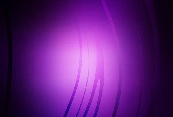 Fond Vectoriel Violet Foncé Avec Des Lignes Irisées Illustration Créative — Image vectorielle