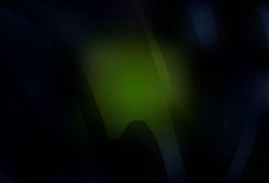 Koyu yeşil vektör soyut parlak şablon. Gradyan tasarımlı, soyut, ışıltılı çizimler. İşiniz için yeni tasarım.