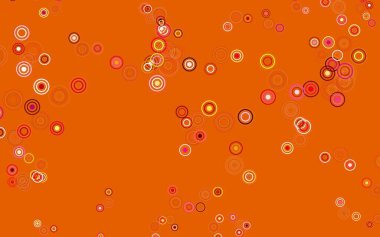 Disklerle ışık çok renkli vektör dokusu. Bulanık dekoratif tasarım baloncuklu soyut tarzda. İş ilanınız için tasarım.