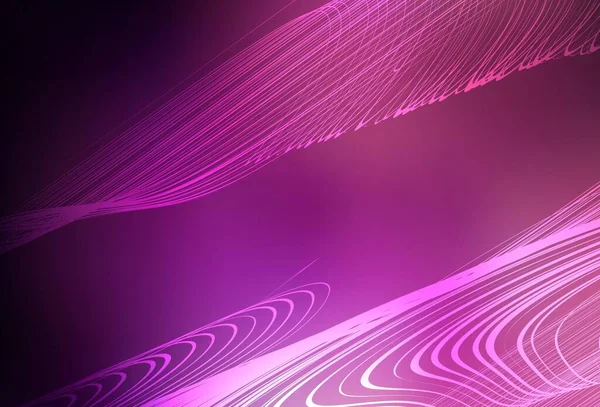 Dark Purple Vector Rosa Difuminado Brillo Textura Abstracta Ilustración Colorida — Vector de stock
