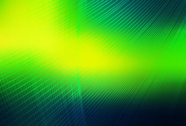 Verde Escuro Vetor Amarelo Desfocado Textura Brilhante Ilustração Abstrata Moderna —  Vetores de Stock