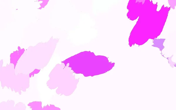 Luz Púrpura Fondo Vectorial Rosa Con Formas Memphis Formas Caóticas — Archivo Imágenes Vectoriales