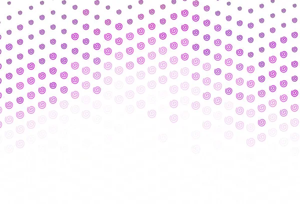 Luz Fondo Vectorial Púrpura Con Líneas Curvas Nueva Ilustración Colorida — Vector de stock
