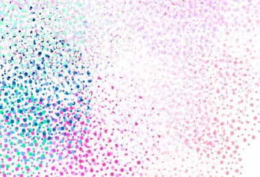 Lekeli ışık çok renkli vektör arkaplanı. Doğa tarzında bulanık halkaları olan güzel renkli çizimler. Marka kitabınız için yeni şablon.