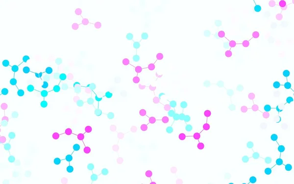 Vaaleanpunainen Sininen Vektori Rakenne Tekoäly Käsite Loistava Värikäs Kuva Tekoälyn — vektorikuva