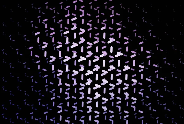 Fond Vectoriel Violet Foncé Avec Des Lignes Droites Illustration Abstraite — Image vectorielle